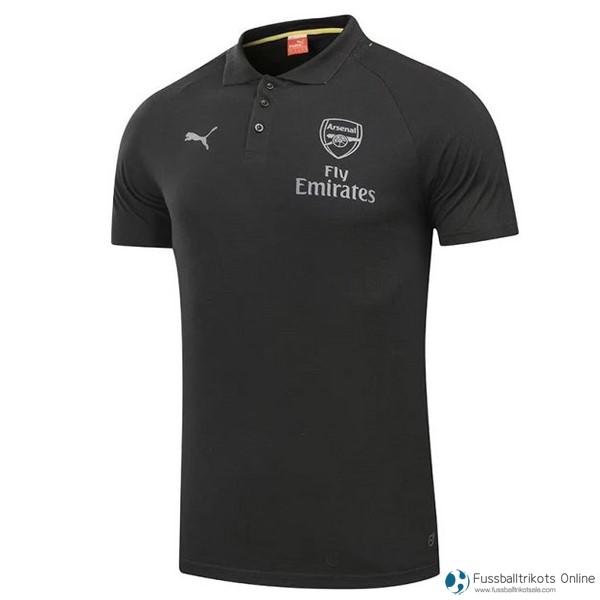 Arsenal Polo 2017-18 Grau Fussballtrikots Günstig